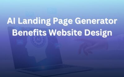How AI Landing Page Generator Benefits Website Design
